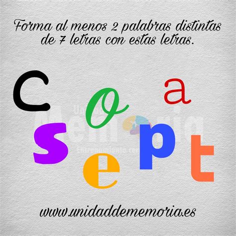 7 Letras .